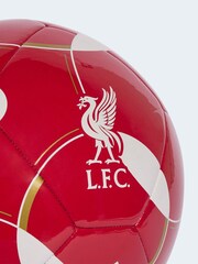 adidas Red/White Liverpool FC Home Club Ball - Image 4 of 4