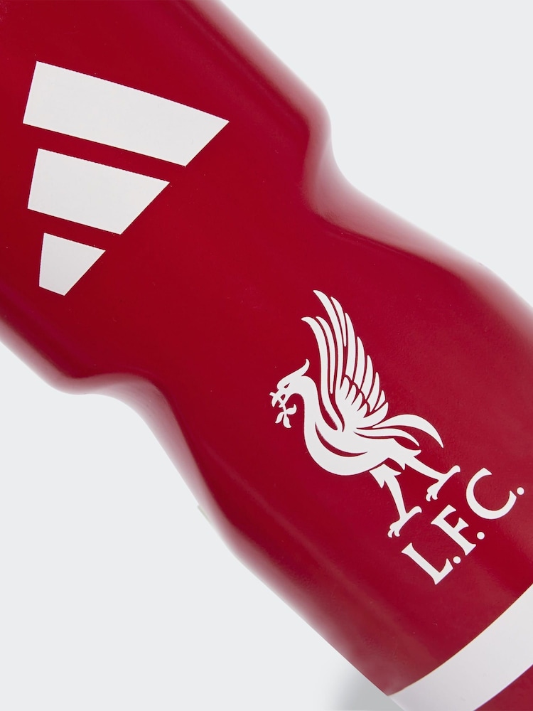 adidas Red/White Liverpool FC Water Bottle - Image 2 of 3