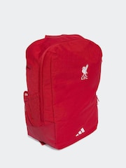 adidas Red/White Liverpool FC Backpack - Image 3 of 6