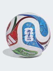 adidas White/Blue/Red World Cup 26 Trionda League Ball - Image 1 of 5