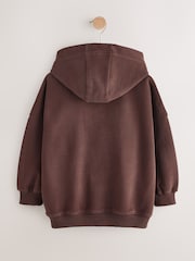 Chocolate Brown Slogan - Kapuzenpulli (3–16Jahre) - Bild 6 von 8
