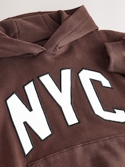 Chocolate Brown Slogan - Kapuzenpulli (3–16Jahre) - Bild 7 von 8
