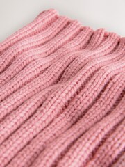 Pink Rib Snood (1-16yrs) - Image 4 of 5