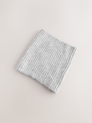 Grey Chunky Rib Snood (1-16yrs) - Image 3 of 4