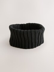Black Rib Snood (1-16yrs) - Image 1 of 5