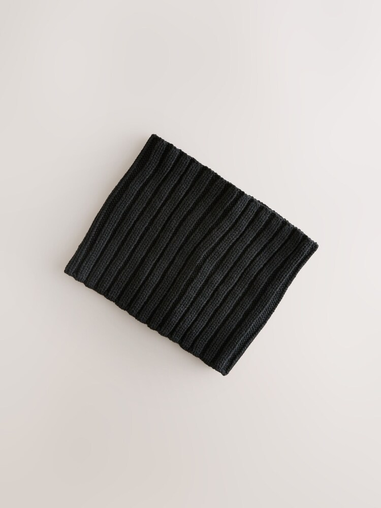 Black Rib Snood (1-16yrs) - Image 2 of 5