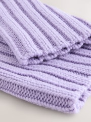 Lilac Purple Rib Snood (1-16yrs) - Image 3 of 3