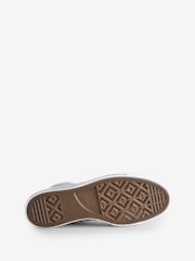 Converse Grey Chuck Taylor All Star Lift Platform Trainers - Image 7 of 9