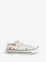 Converse Natural Chuck Taylor All Star Floral Trainers - Image 1 of 1