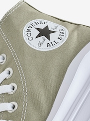 Converse Grey Chuck Taylor All Star Move Platform Trainers - Image 8 of 9