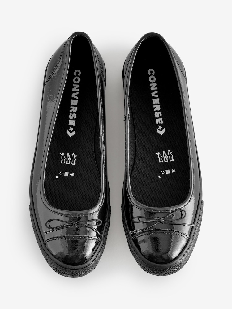 Buy Converse Black Chuck Taylor All Star Dainty Ballerina Patent