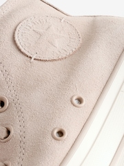 حذاء رياضي مرتفع من الأمام Chuck Taylor All Star من Converse - صورة 8 من 9