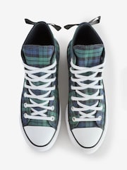 Converse Blue Chuck Taylor All Star Lift Trainers - Image 5 of 9