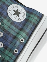 Converse Blue Chuck Taylor All Star Lift Trainers - Image 9 of 9