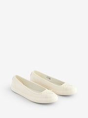 Converse Cream Chuck Taylor All Star Dainty Ballerina Trainers - Image 3 of 9