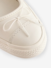 Converse Cream Chuck Taylor All Star Dainty Ballerina Trainers - Image 9 of 9