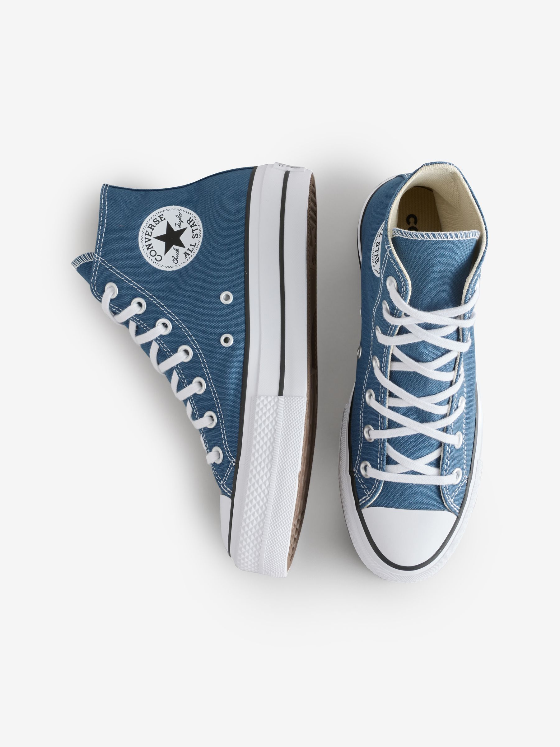 Buy Converse Blue Chuck Taylor All Star Lift Platform Trainers
