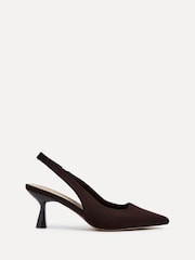 Linzi Brown Presley Sling Back Low Court Heels - Image 2 of 5