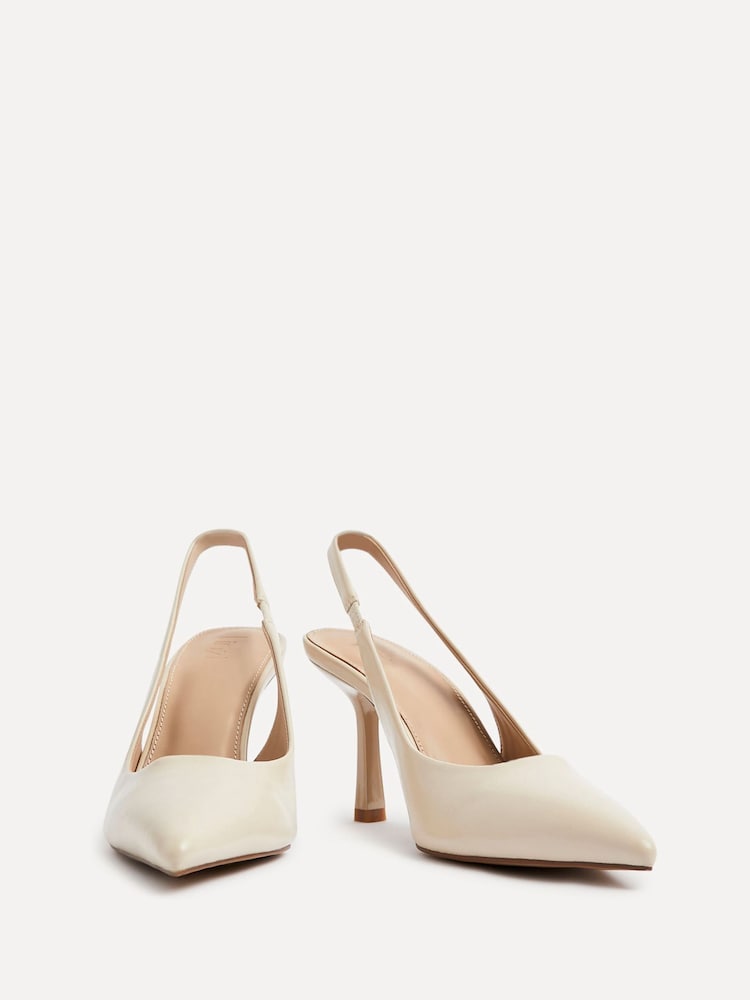 Linzi Nude Dash Slingback Court Heels - Image 4 of 4