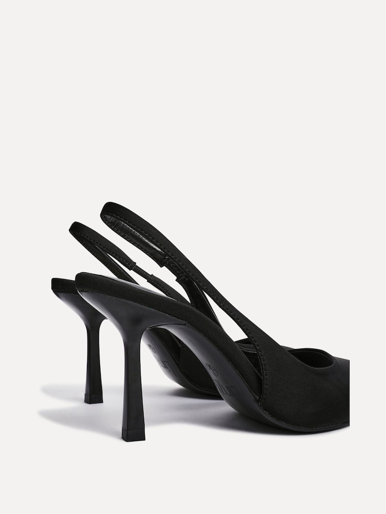 Schwarz - Linzi Dash Slingback Court Heels - Bild 4 von 4 Schwarz - Linzi Dash Slingback Court Heels - Bild 4 von 4