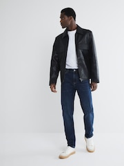 Blugi elastici slim fit River Island - Imaginea 1 din 6