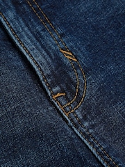 River Island Blue Straight Fit Jeans - Image 3 of 3
