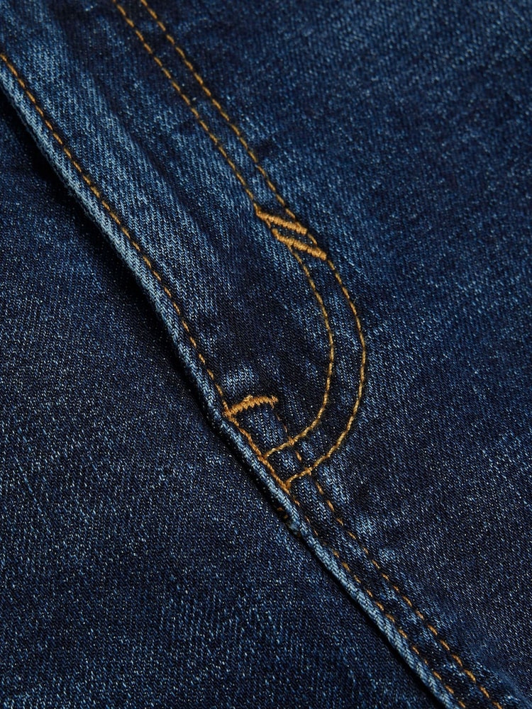 River Island Blue Straight Fit Jeans - Image 3 of 3