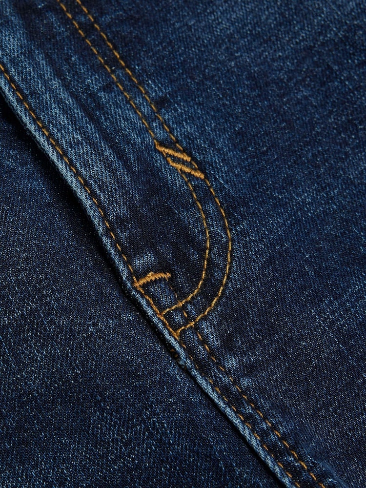 River Island Blue Straight Fit Jeans - Image 6 of 6