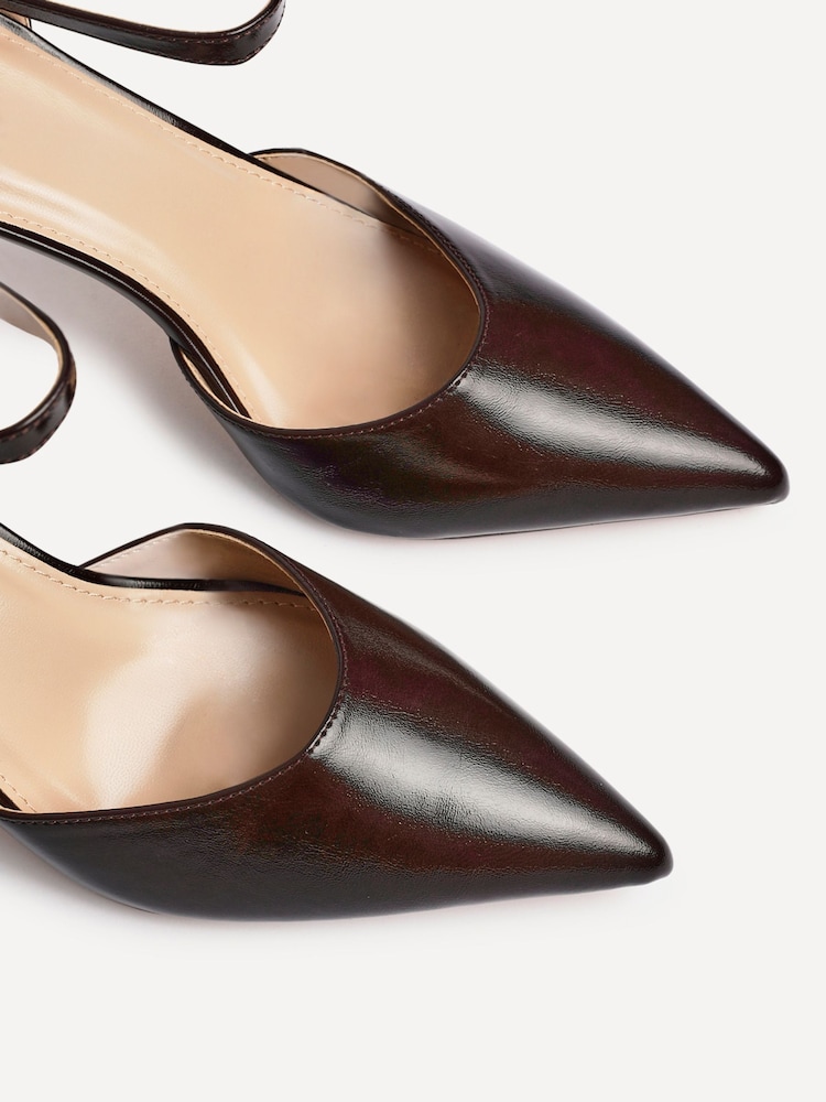 Linzi Brown Thea Classic Stiletto Court Heels - Image 5 of 5