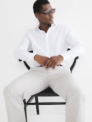 River Island White Slim Fit Shirts 2 Pack - Image 2 of 6