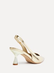 Linzi Gold Presley Sling Back Low Court Heels - Image 4 of 5