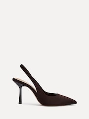 Linzi Brown Dark Dash Slingback Court Heels - Image 3 of 6