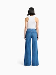 7 For All Mankind Blue Modern Dojo Tailorless Nevada Jeans - Image 2 of 6