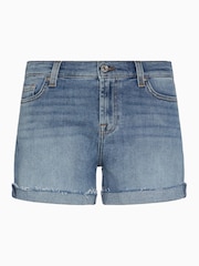 7 For All Mankind Mid Roll Shore Shorts With Frayed Hem - Image 5 of 5