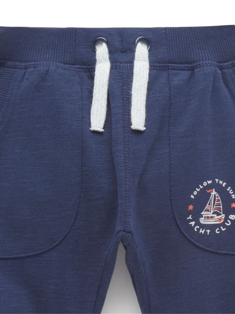 Purebaby Slouchy 100% Cotton Joggers - Imagen 2 de 4