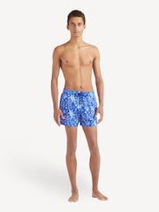 Vilebrequin Blue Moorise X-Ray Turtles Printed Swim Shorts - Image 1 of 4