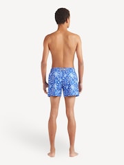 Vilebrequin Blue Moorise X-Ray Turtles Printed Swim Shorts - Image 2 of 4