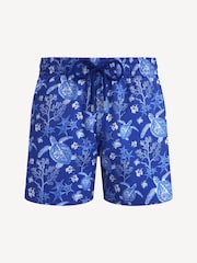 Vilebrequin Blue Moorise X-Ray Turtles Printed Swim Shorts - Image 3 of 4