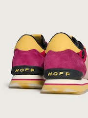 HOFF Pink Print Womens Alley Trainers - Image 6 of 6