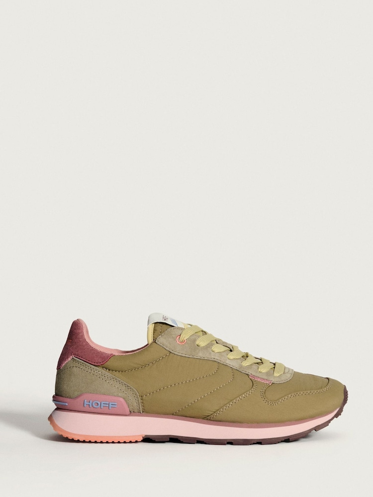 HOFF Khaki Green Womens Track Field Trainers - Image 1 of 6