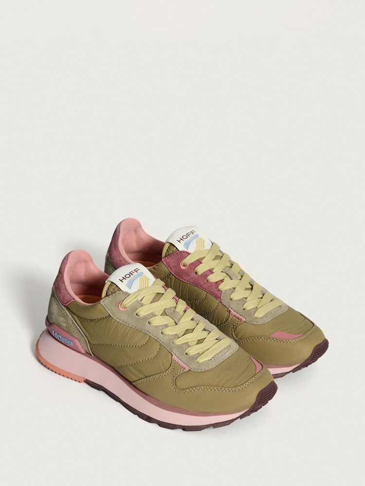 HOFF Khaki Green Womens Track Field Trainers - Image 2 of 6