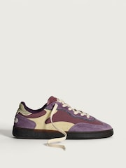HOFF Aubergine Print Womens Alley Trainers - Image 1 of 6