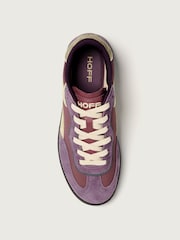 HOFF Aubergine Print Womens Alley Trainers - Image 3 of 6