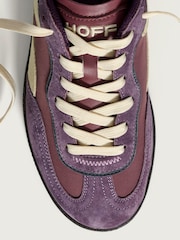 HOFF Aubergine Print Womens Alley Trainers - Image 5 of 6