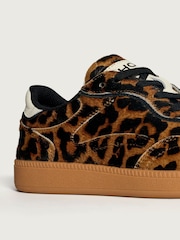 HOFF Leopard Print Womens Alley Trainers - Image 4 of 7