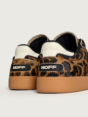 HOFF Leopard Print Womens Alley Trainers - Image 5 of 7