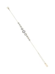Karen Millen Gold Tone Crystal Flow Bracelet - Image 3 of 3