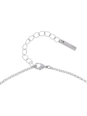 Karen Millen Silver Tone Large Pearl Ball Pendant Necklace - Image 4 of 4