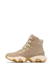 Sorel Women's Kinetic Impact Conquest Plus Waterproof Taupe Brown Boots - Image 2 of 10