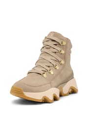 Sorel Women's Kinetic Impact Conquest Plus Waterproof Taupe Brown Boots - Image 4 of 10